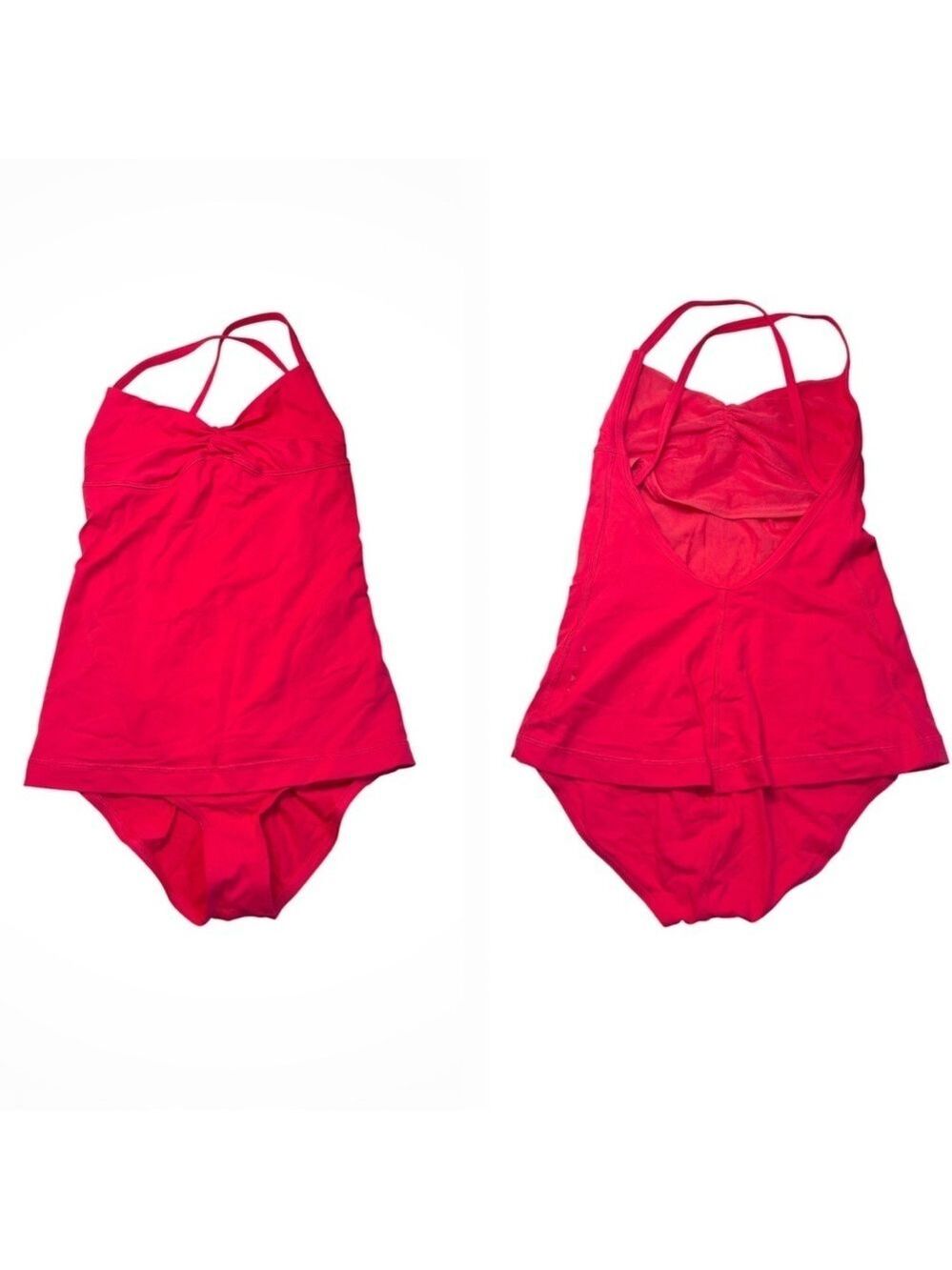 Lululemon Diverse Bodysuit Coral Pink, size 2